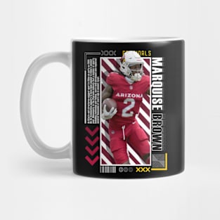 Marquise Brown Paper Poster Version 10 Mug